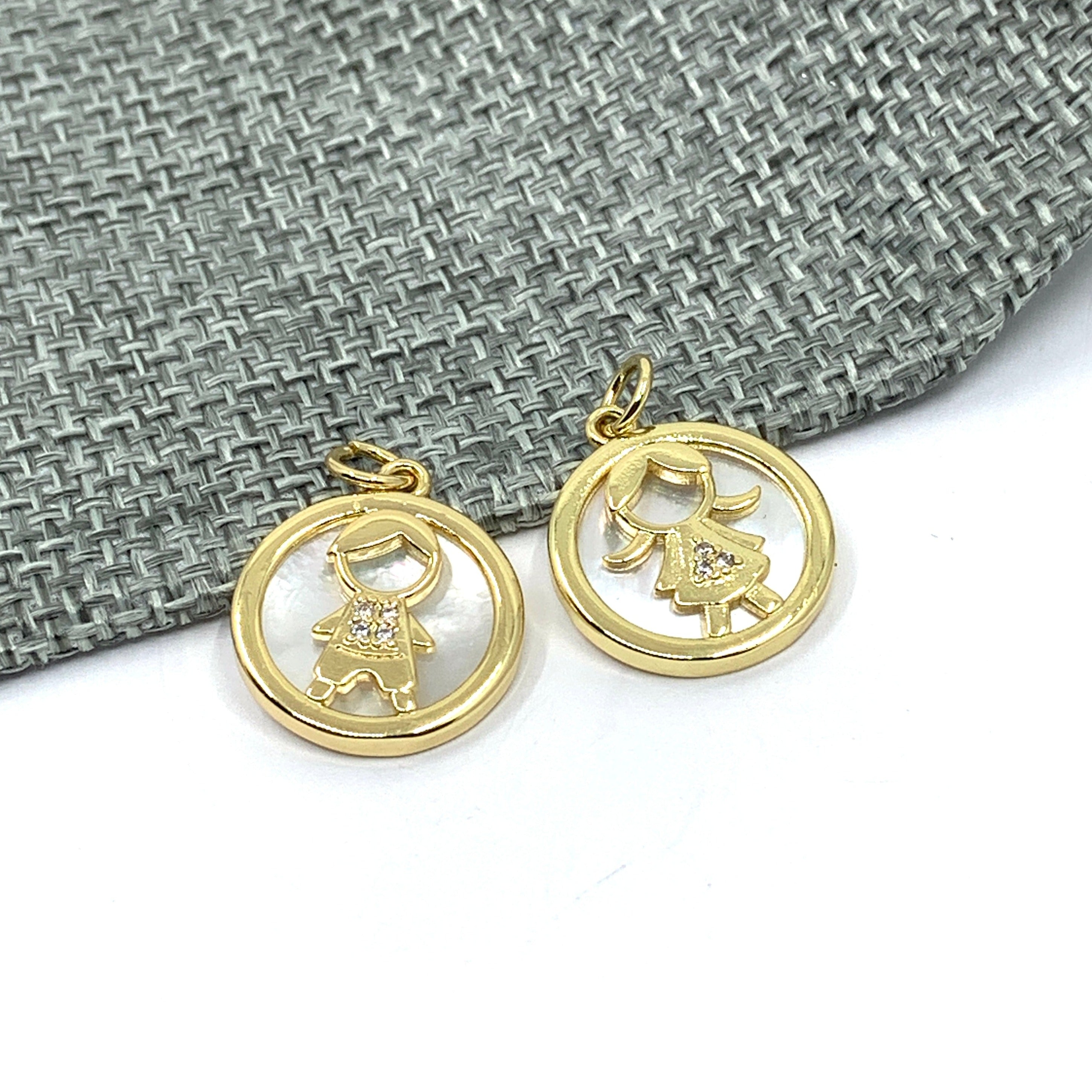 Baby Girl Baby Boy Pendant