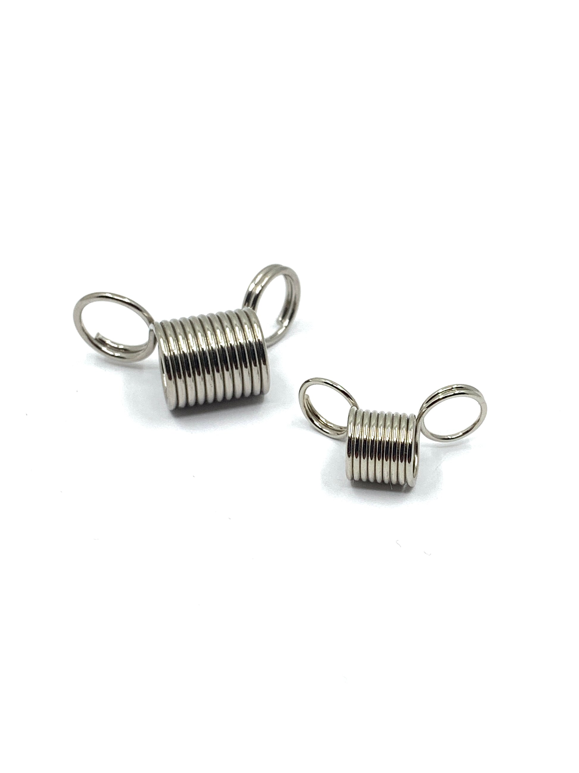 Bead stopper springs in 2 sizes