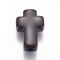 Stainless Steel Cross Shape Bead