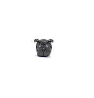 Black Dog Head beads