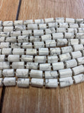 Gemstone Tubes, 12mm x 6mm Cylinder Tubes