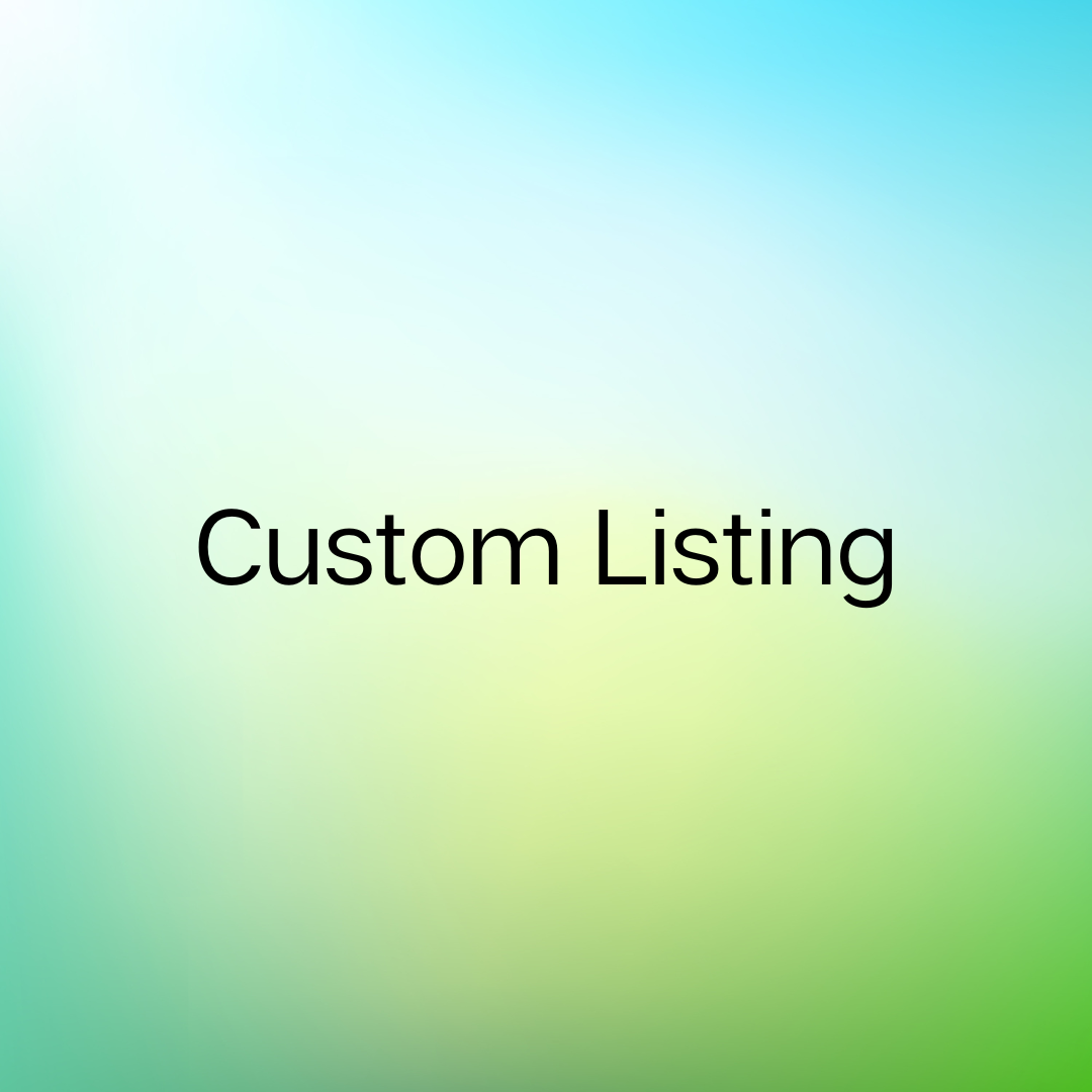 Custom Listing for Rina