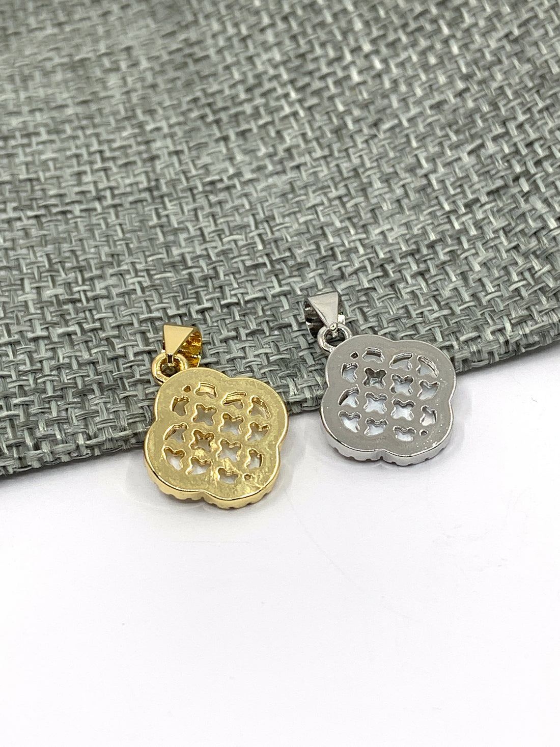 Mother of Pearl Clover Pendant
