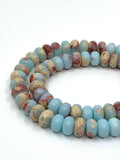 Emperor's Stone Rondelle Beads