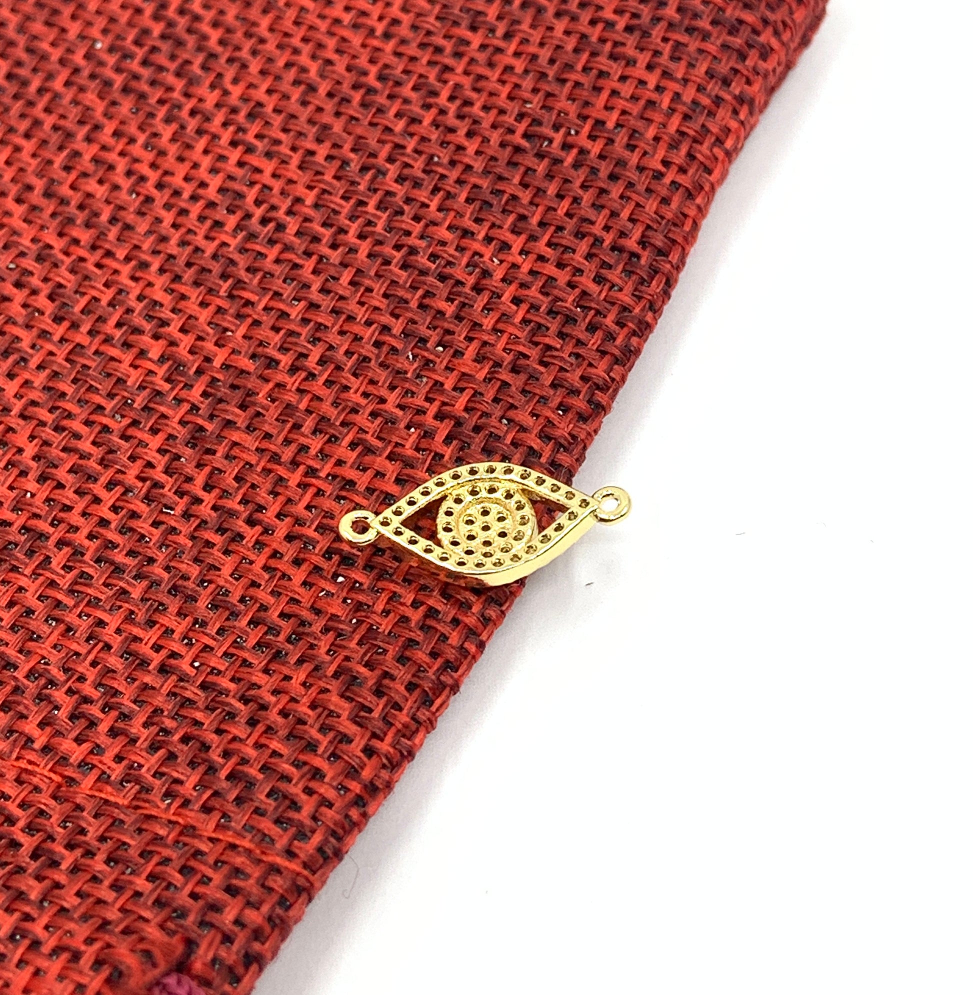 Back side of evil eye connector