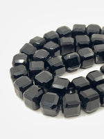 Black Onyx Cube Beads