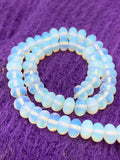 Rondelle Opalite Beads