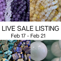 Live Sale Listing for Feb 17 - Feb 21 agatebrain ( 7 item of beads & finding )