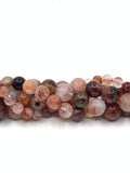 Fire Quartz gemstone beads