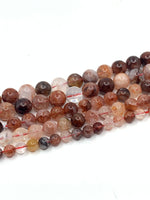 Healing gemstone beads- Fire Quartz