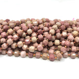 6mm Cube Rhodonite