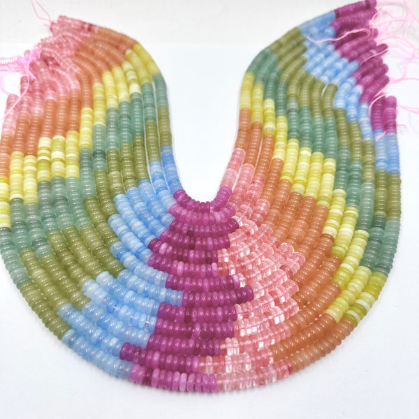 6mm x 2mm Donut Disc Shape Bead