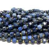 6mm Cube Blue Jasper 