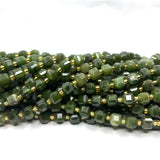 6mm Cube Nephrite Jade