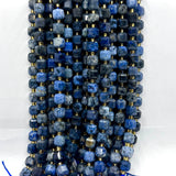 6mm Cube Blue Jasper Cube