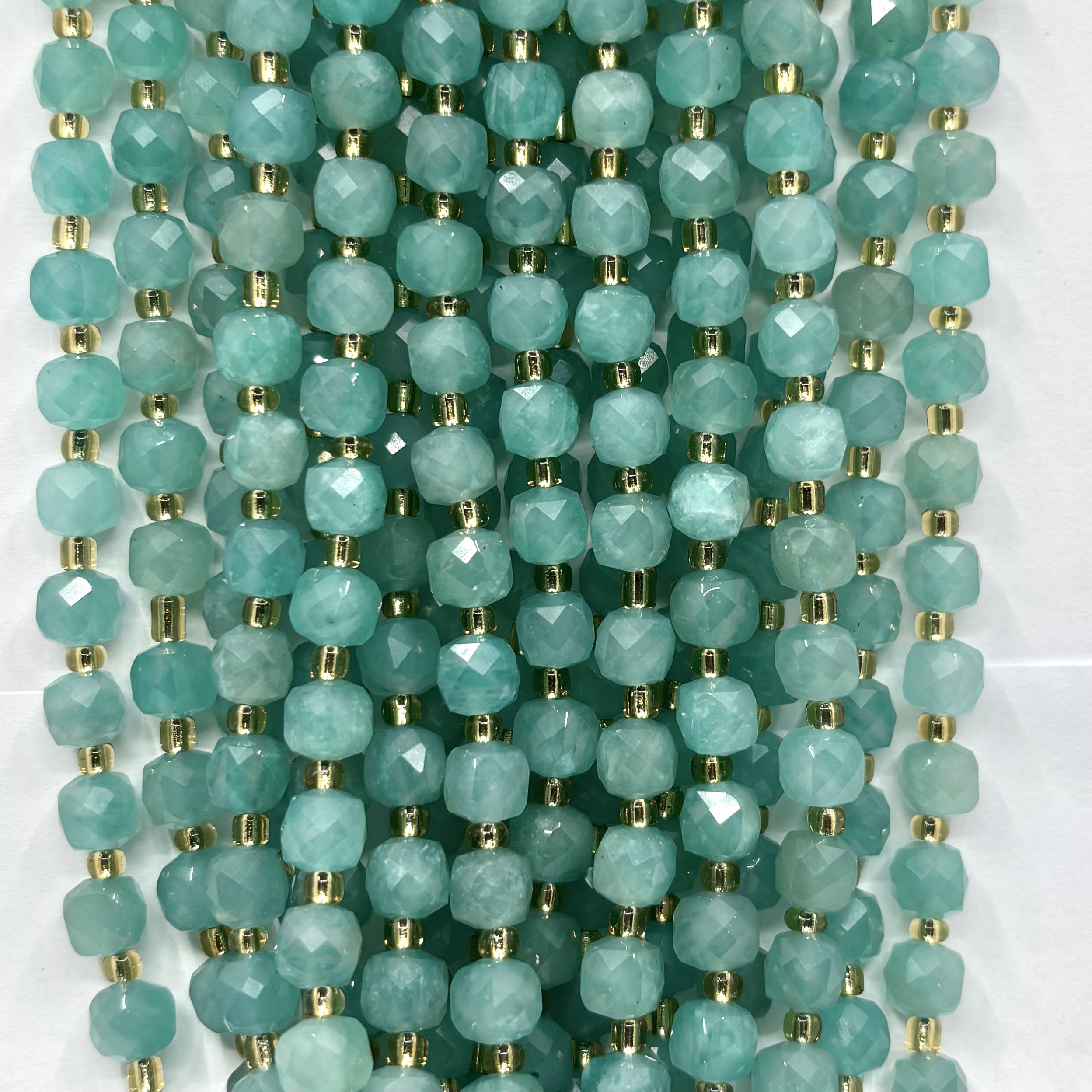 6mm Cube Amazonite