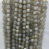 6mm Cube Labradorite Cubes