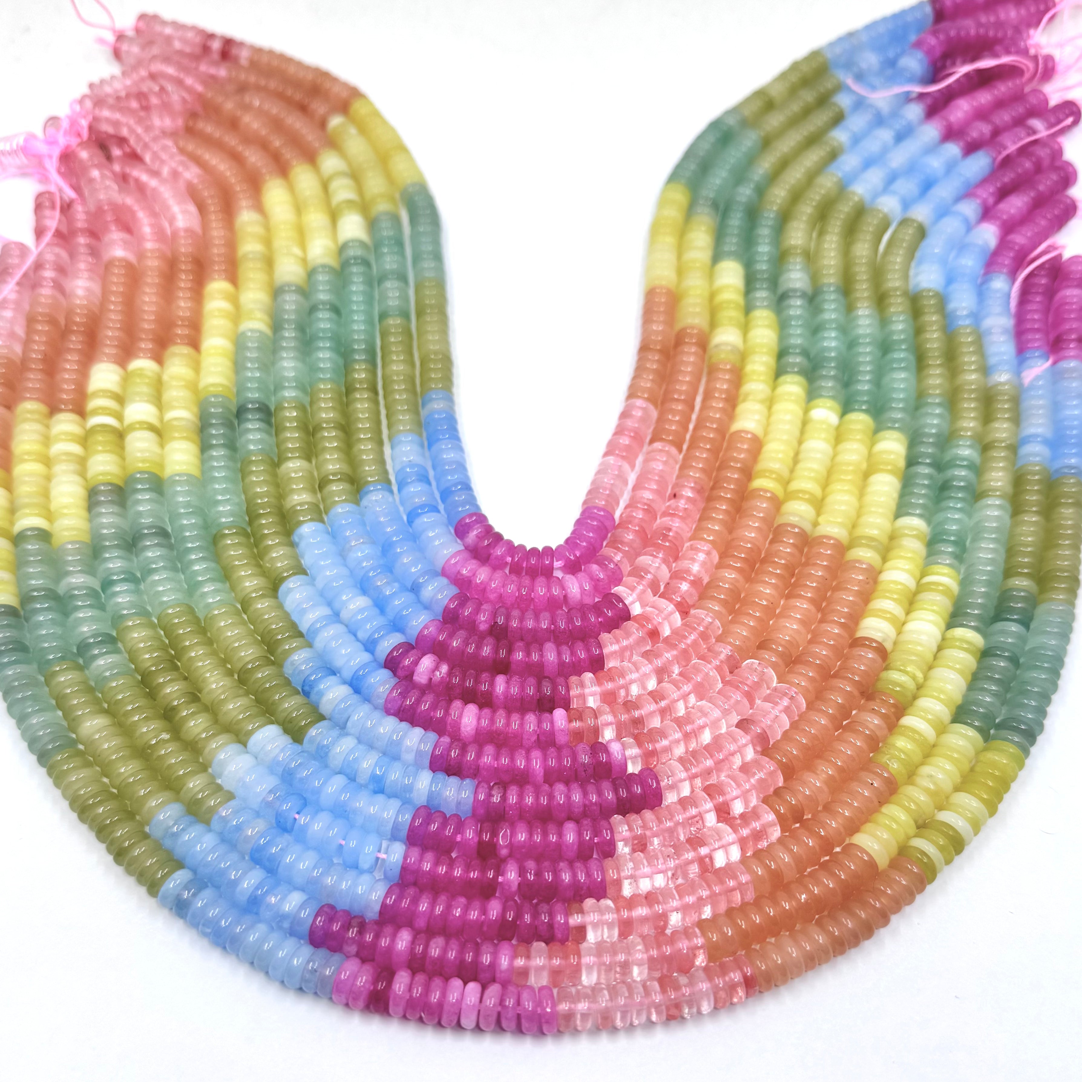 6mm x 2mm Donut Disc Shape Bead