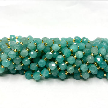 6mm Amazonite Cube