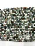 4mm x 4mm Cube Tree Agate