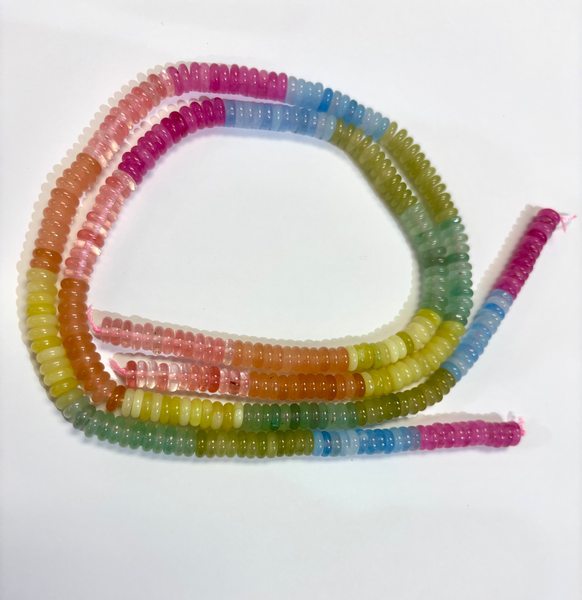 6mm x 2mm Donut Disc Shape Bead