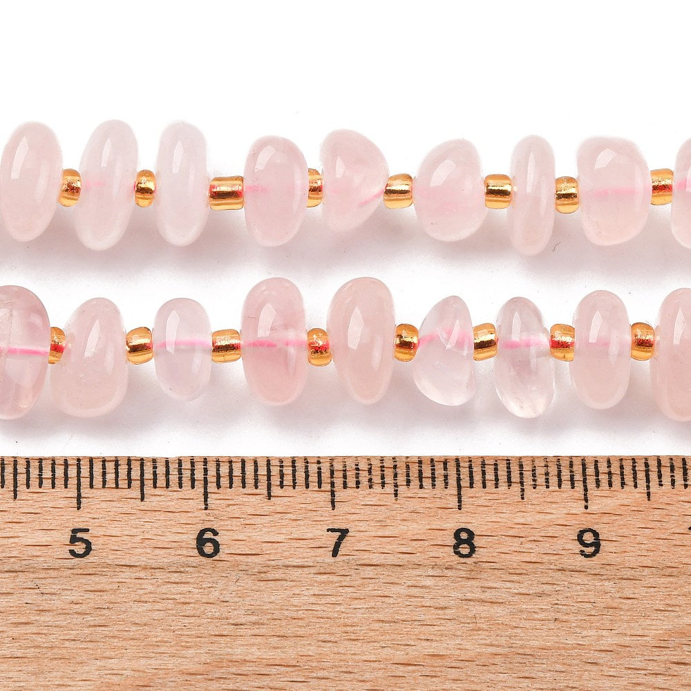 Rose Quartz Flat Nuggets | Bellaire Wholesale