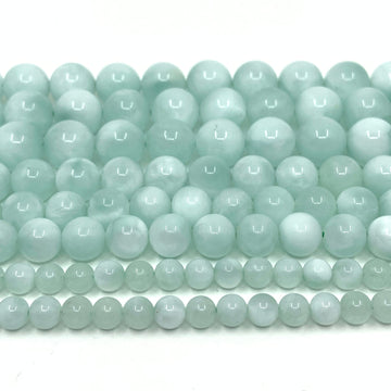 Green Angelite Beads