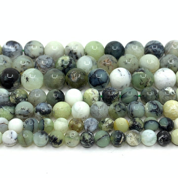 Green Opal Round Beads