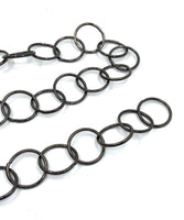 Gunmetal link chain