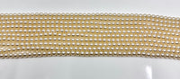 Ivory Shell Pearls, 4mm, 6mm, 8mm 10mm 12mm