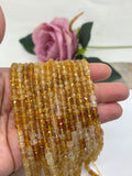 4mm Cube Citrine