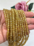 Yellow Apatite 4mm Cube