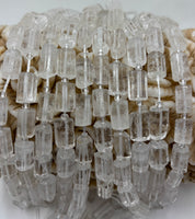 Gemstone Tubes, 12mm x 6mm Cylinder Tubes
