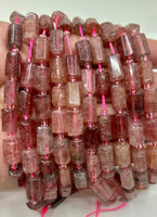 Gemstone Tubes, 12mm x 6mm Cylinder Tubes