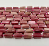 Gemstone Tubes, 12mm x 6mm Cylinder Tubes