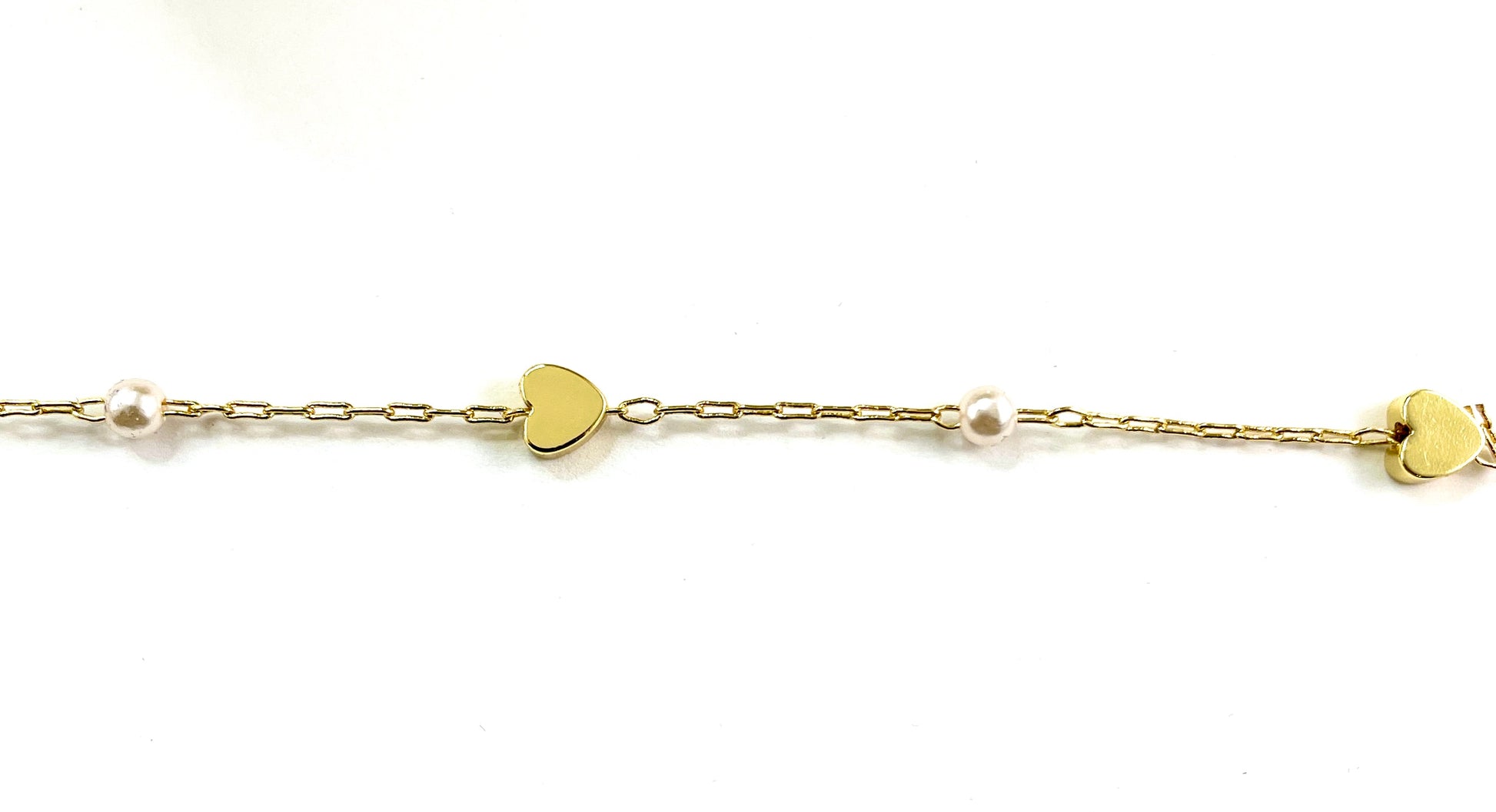 Unfinished Heart pearl chain