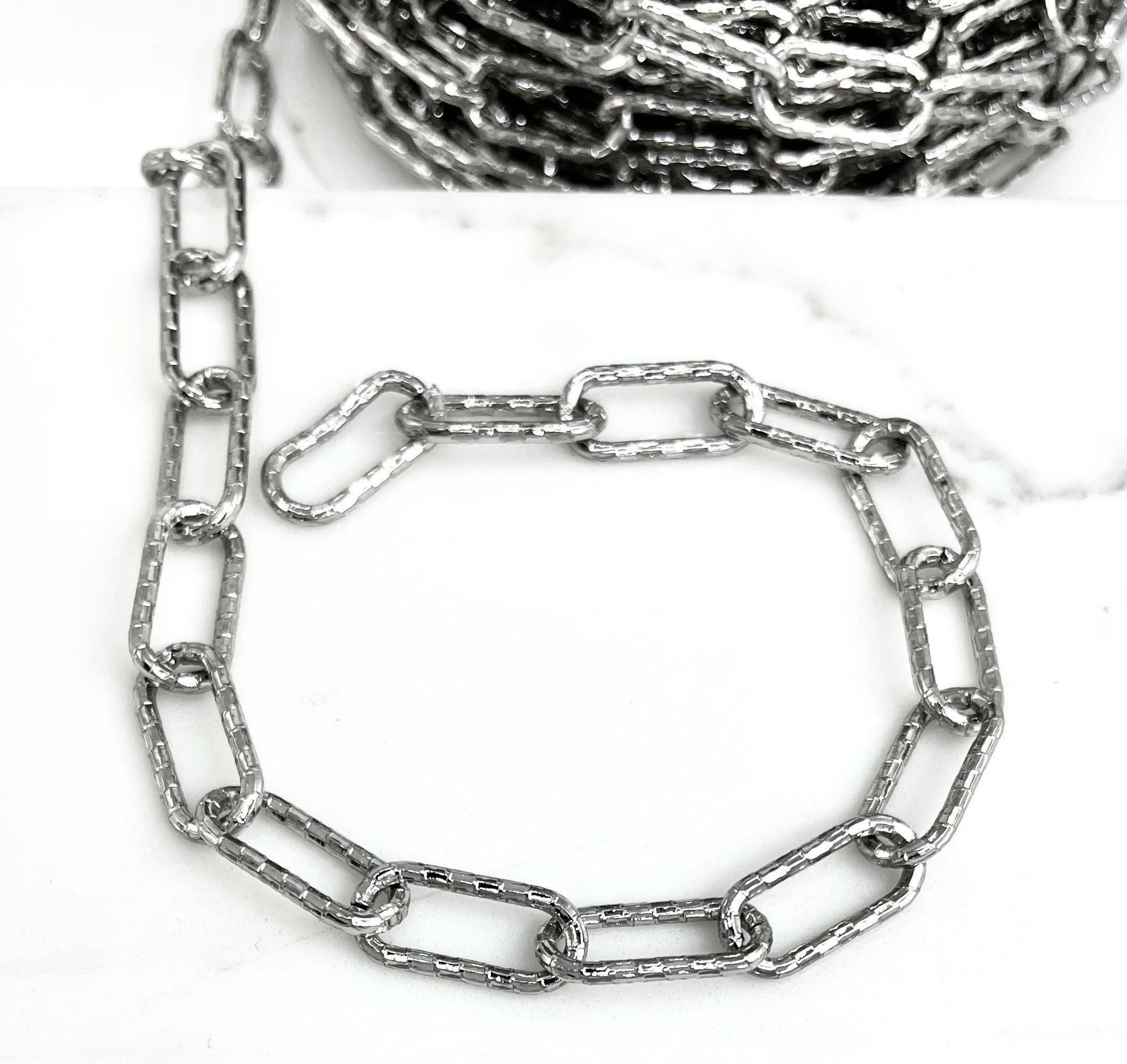 Brass 18k Gold Plated And Rhodium Plated Chains | Bellaire Wholesale
