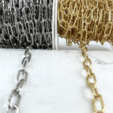 Brass 18k Gold Plated And Rhodium Plated Chains | Bellaire Wholesale