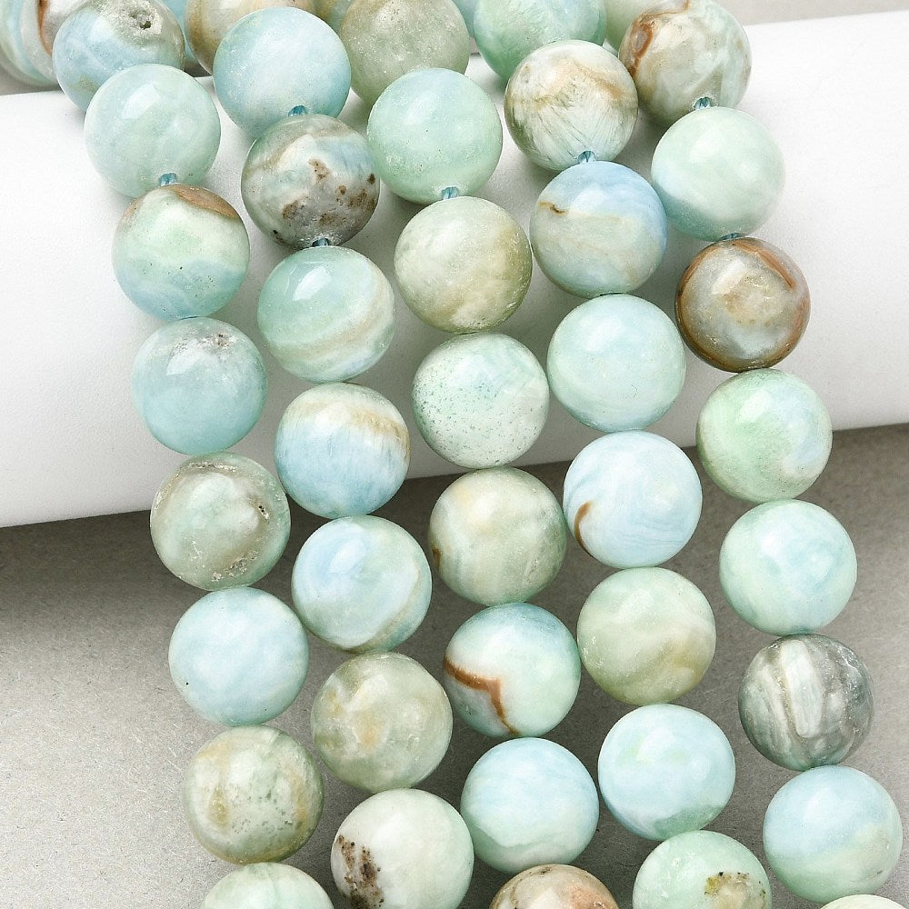 10mm Hemimorphite Bead