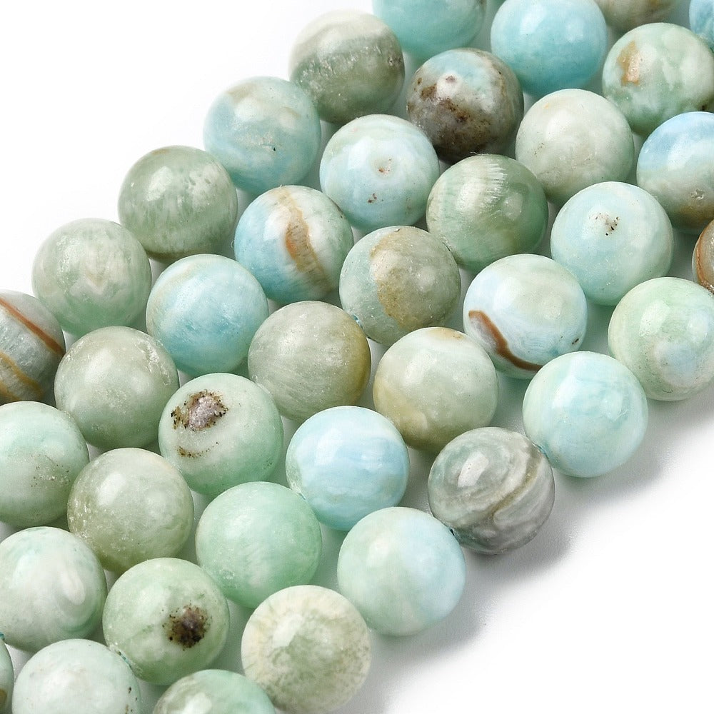 10mm Hemimorphite Bead