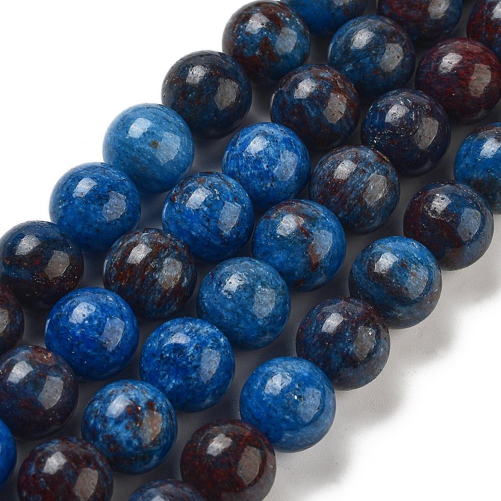 Blue Opal Beads Strands, 6mm, 8mm, 10mm