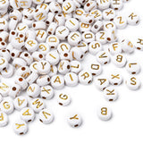 Acrylic Letter Beads A to Z 260 Beads