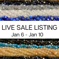 Live Sale Listing for  Jan 06 - 10 testylulu ( 4 item of beads and findings )
