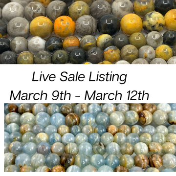 Live Sale Listing for March 9 - March 12 morabibia ( 40 items of beads & findings )