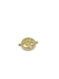 Gold Bracelet Connector Charm for Jewelry making