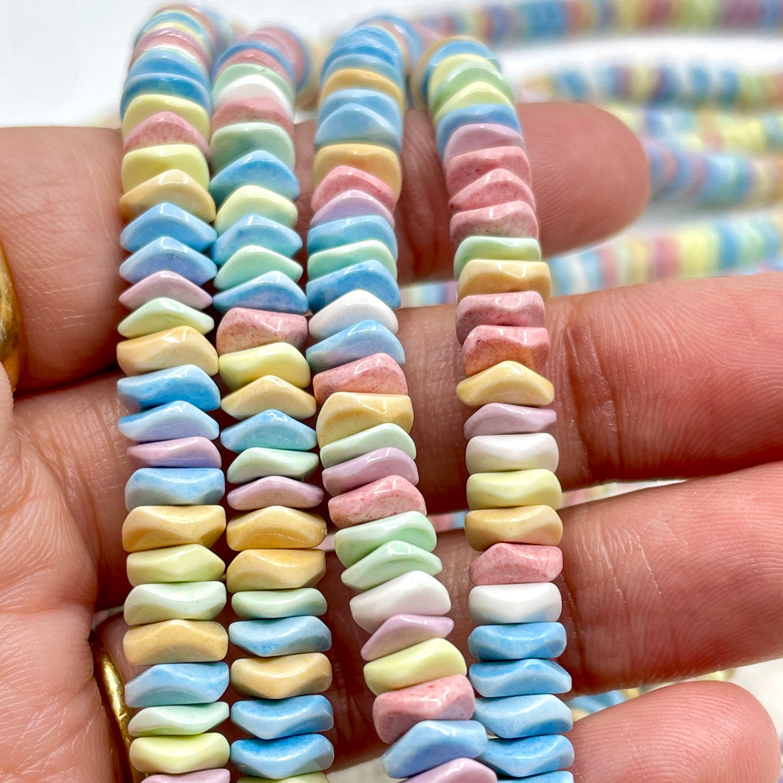 Wavy Rainbow Jasper