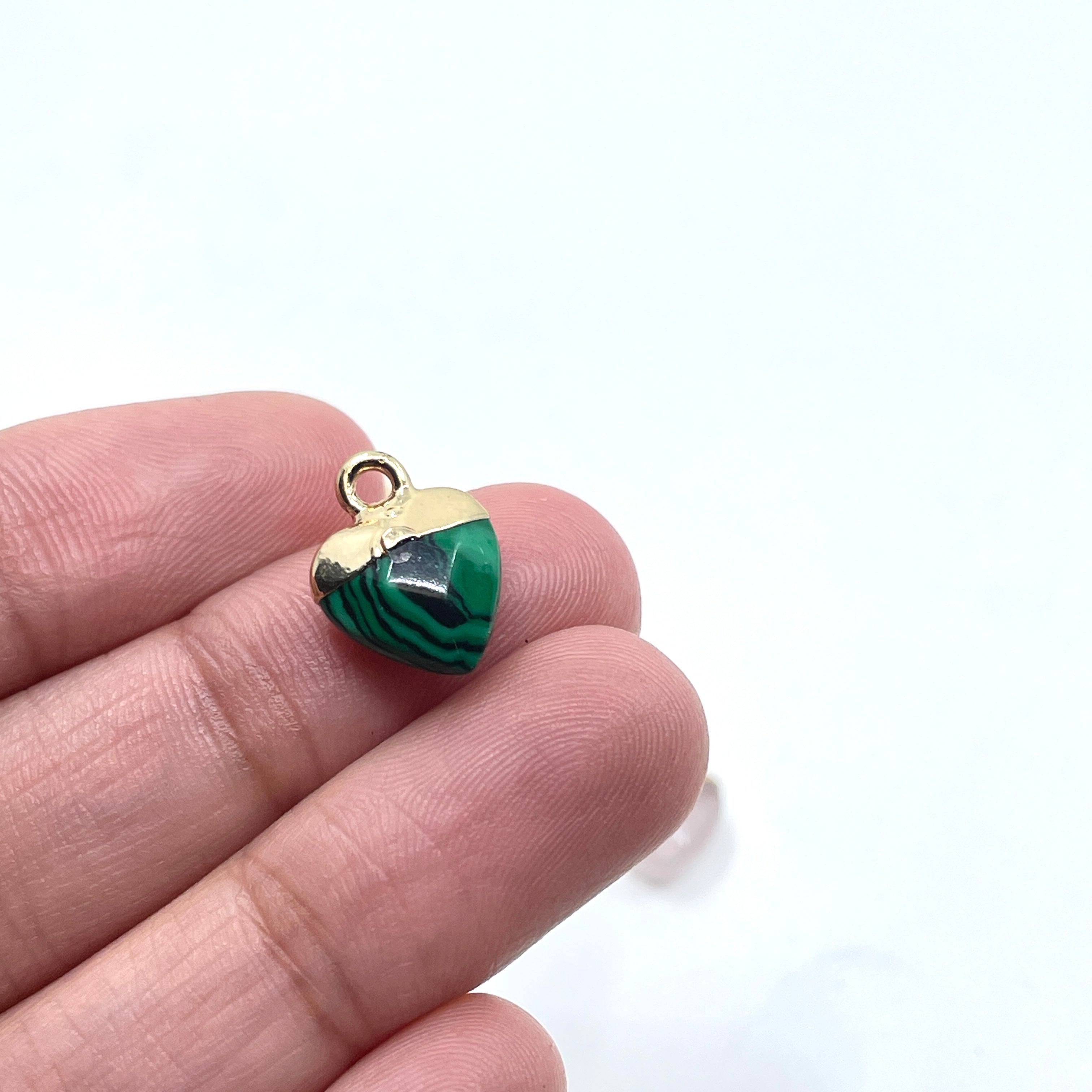 Composed Malachite Charm