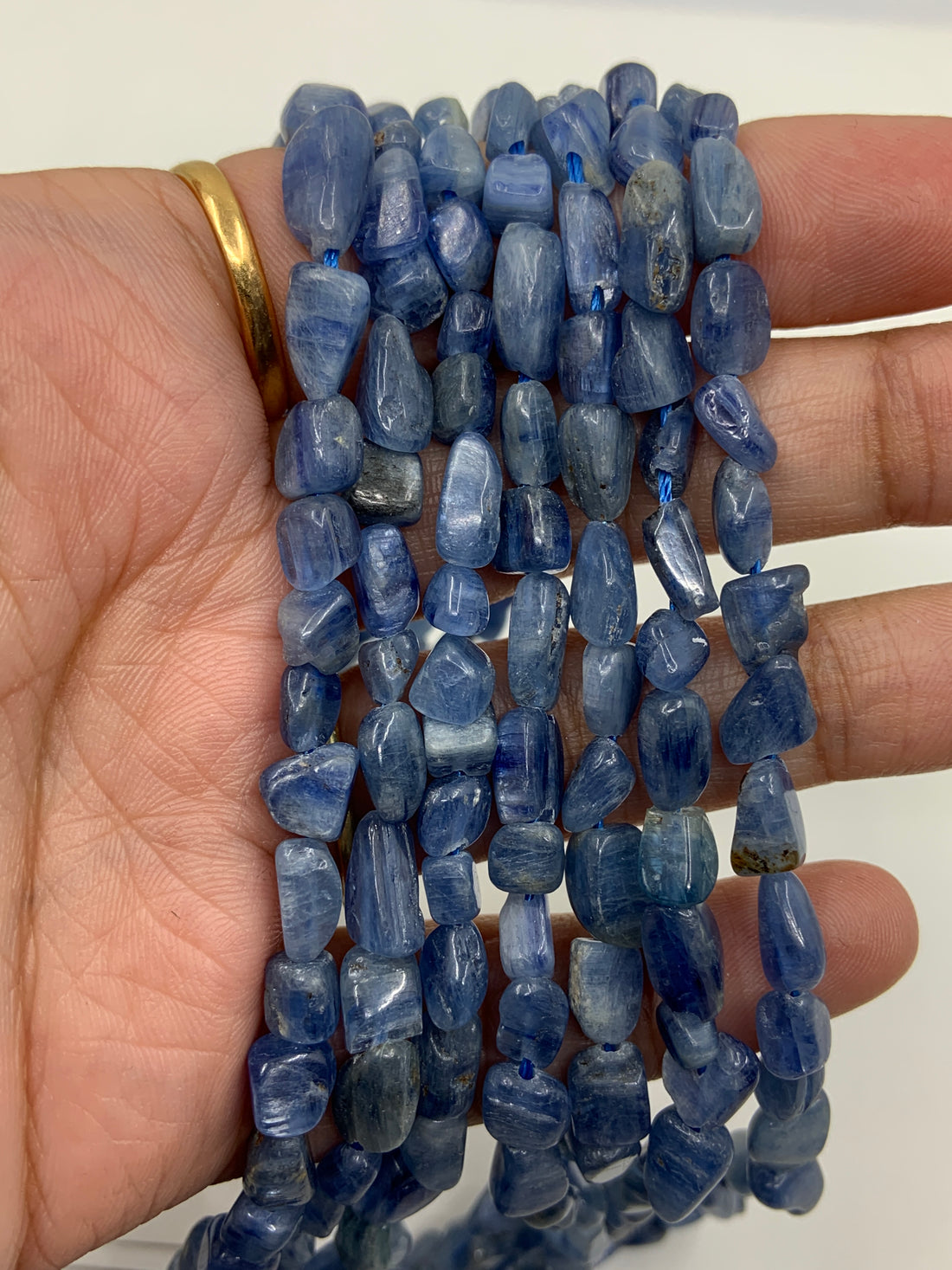6mm x 8mm Nugget Beads