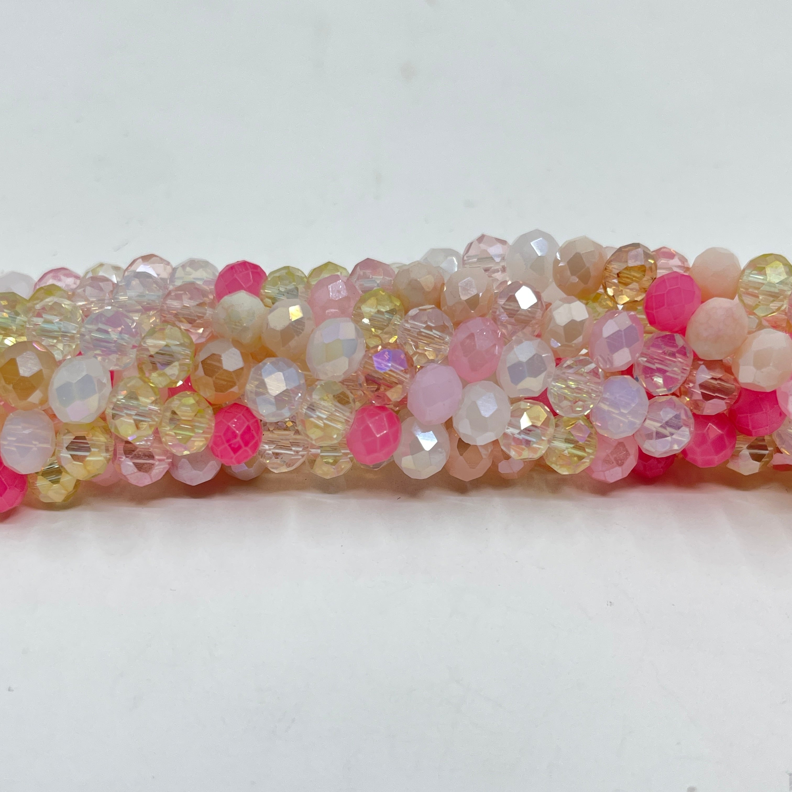 Morganite Shade glass beads