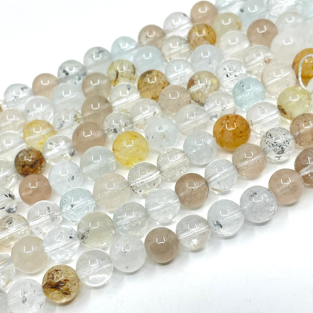 Mix Topaz beads